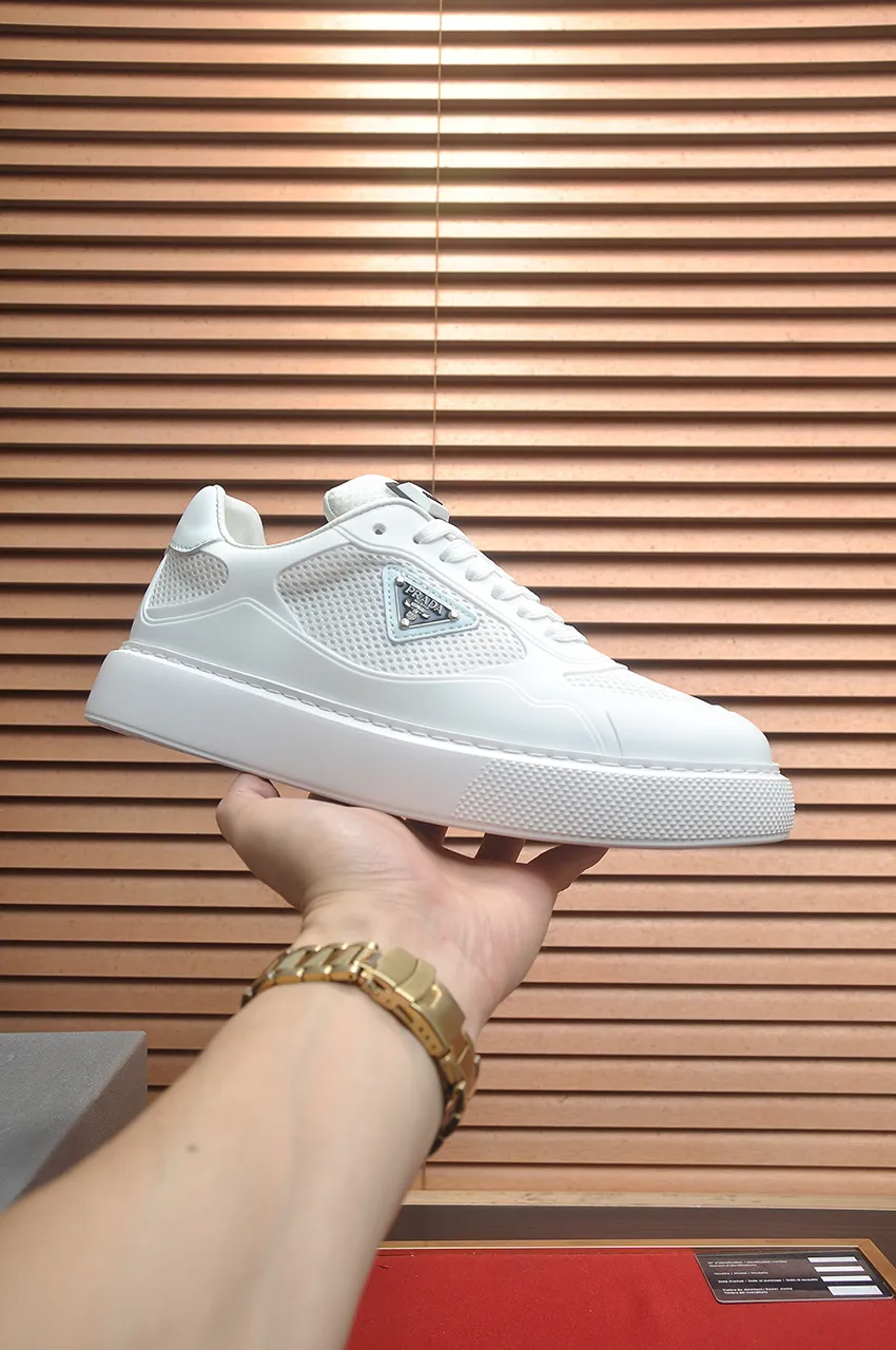 Men's shoes 💰580💶【PRADA】Top original, new season, high quality original goods, top imported calfskin with original imported glue, imported cowhide inside with original cowhide feet, original outsole! Quality guaranteed! Code 38-45 (45 customized)